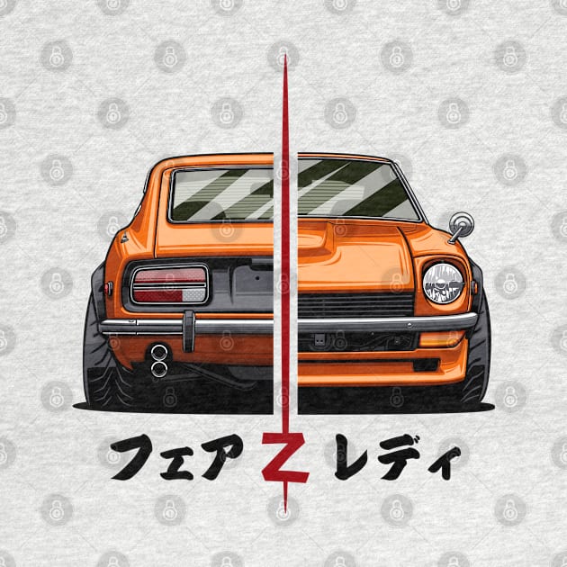 Fairlady Z 240Z (280Z) Front and Rear by Markaryan